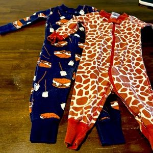 Hanna Andersson Pajamas 6-12 mo EUC